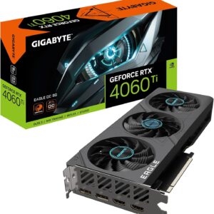 Tarjeta de Video Gigabyte Nvidia GeForce RTX 4060 Ti EAGLE OC 8G, 8GB GDDR6, 128 bit
