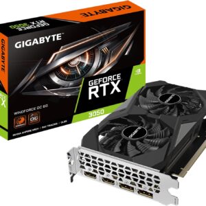 Tarjeta de video Gigabyte GeForce RTX 3050 WINDFORCE OC 6GB GDDR6